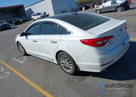 2015 Hyundai Sonata Limited z USA, uszkodzony, nr VIN 5NPE34AF9FH126702